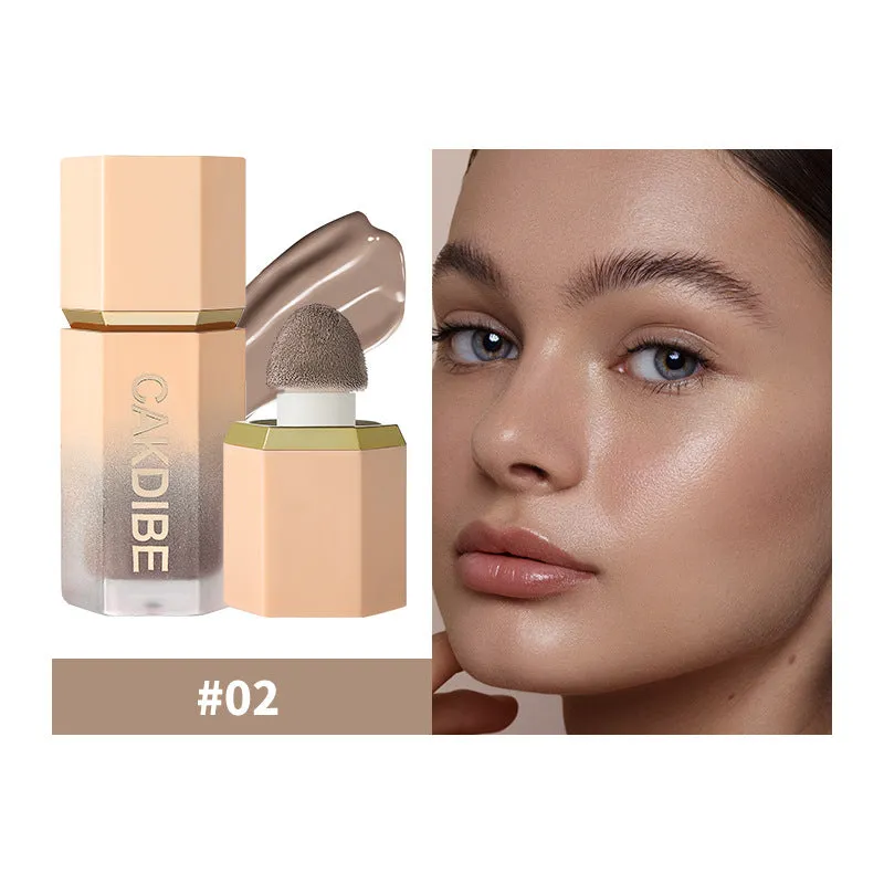 3 Colors natural concealer contouring and highlighting liquid