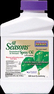 Bonide 2106 16 oz All Seasons Horticultural / Dormant Insecticide Spray Oil - Quantity of 2