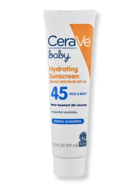 CeraVe Baby Sunscreen SPF 45 3.5 oz