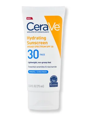 CeraVe Sunscreen Face Lotion SPF 30 2.5 oz