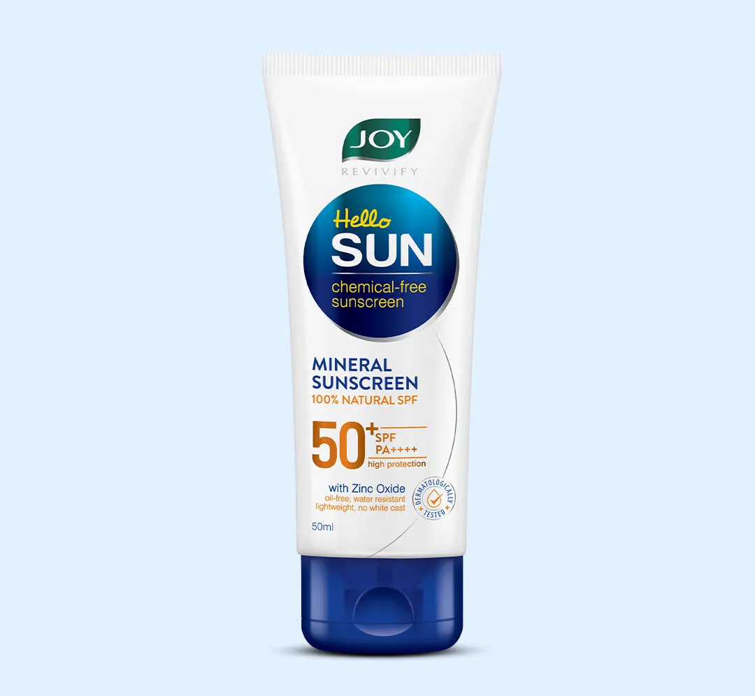 Chemical-Free Mineral Sunscreen SPF 50 PA    