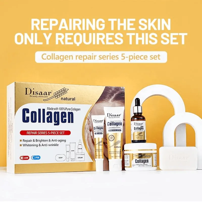 Disaar 100% Collagen Repair Skin Care 5 Pcs Set