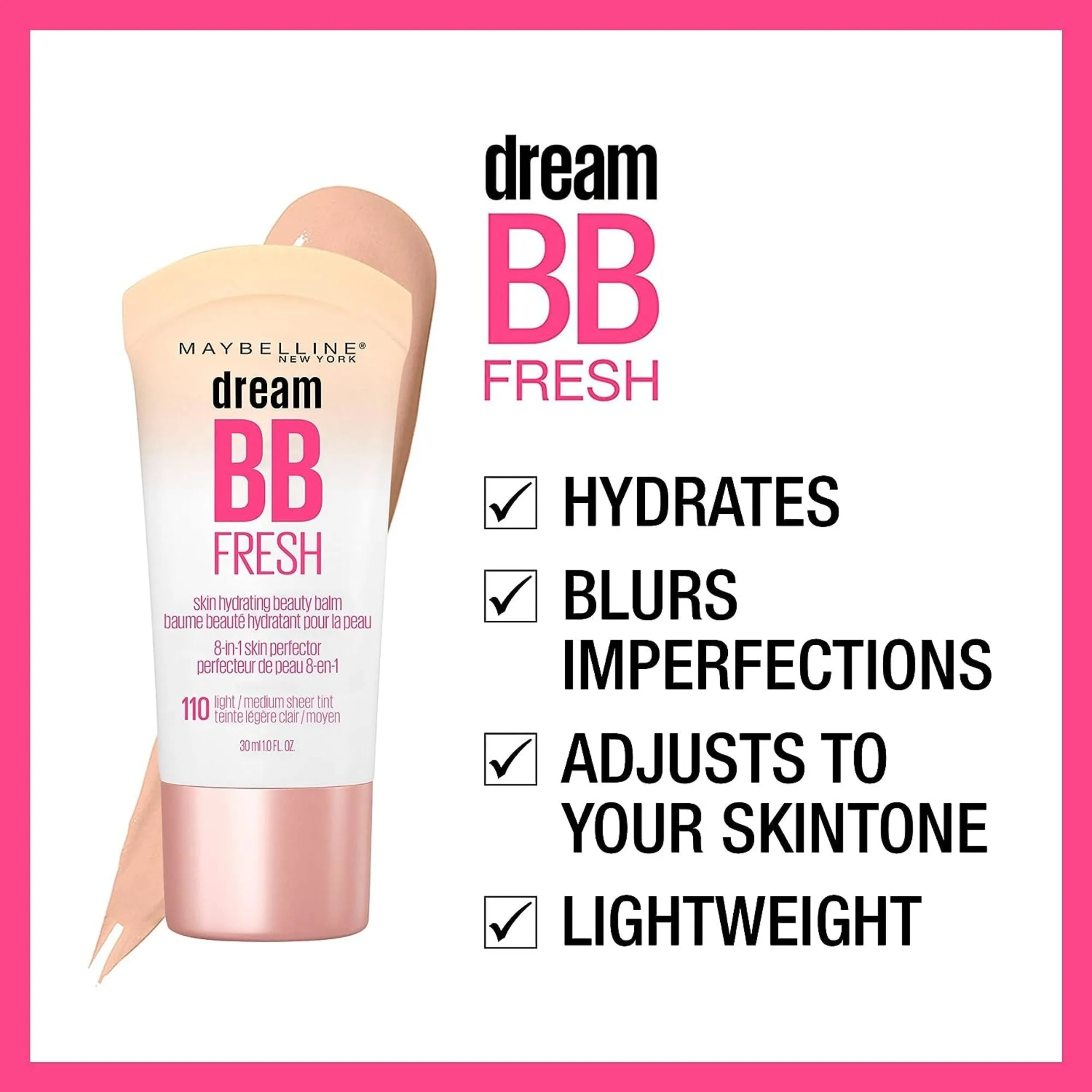 Dream BB Fresh 8-In-1 Beauty Balm SPF 30 Sheer Tint