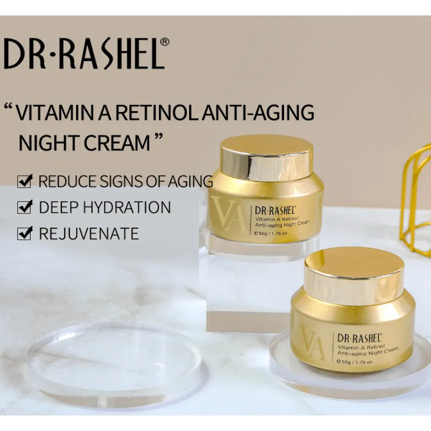 Dr.Rashel Vitamin A Retinol Age-Defying & Rejuvenation Skin Care Set - 12 pcs Box