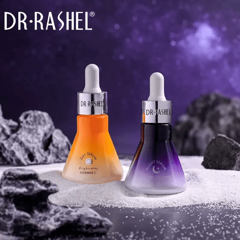 Dr.Rashel Vitamin C & Retinol Day & Night Face Serum 2 Pack - 30ml