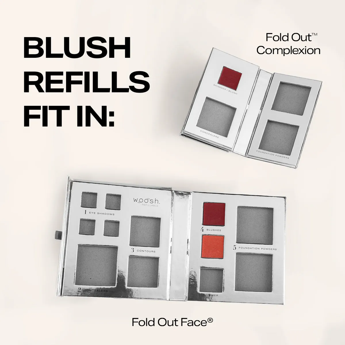 Fold Out® Blush Refill