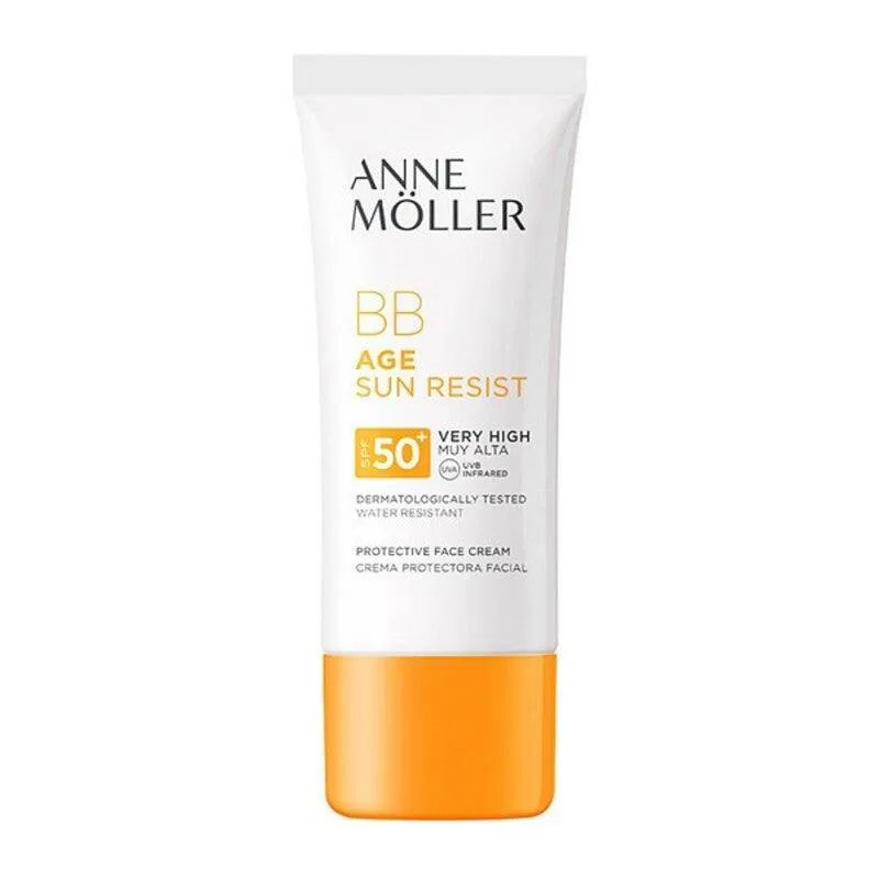 Hydrating Facial Cream Âge Sun Rerist BB Cream Anne Möller SPF 50  (50