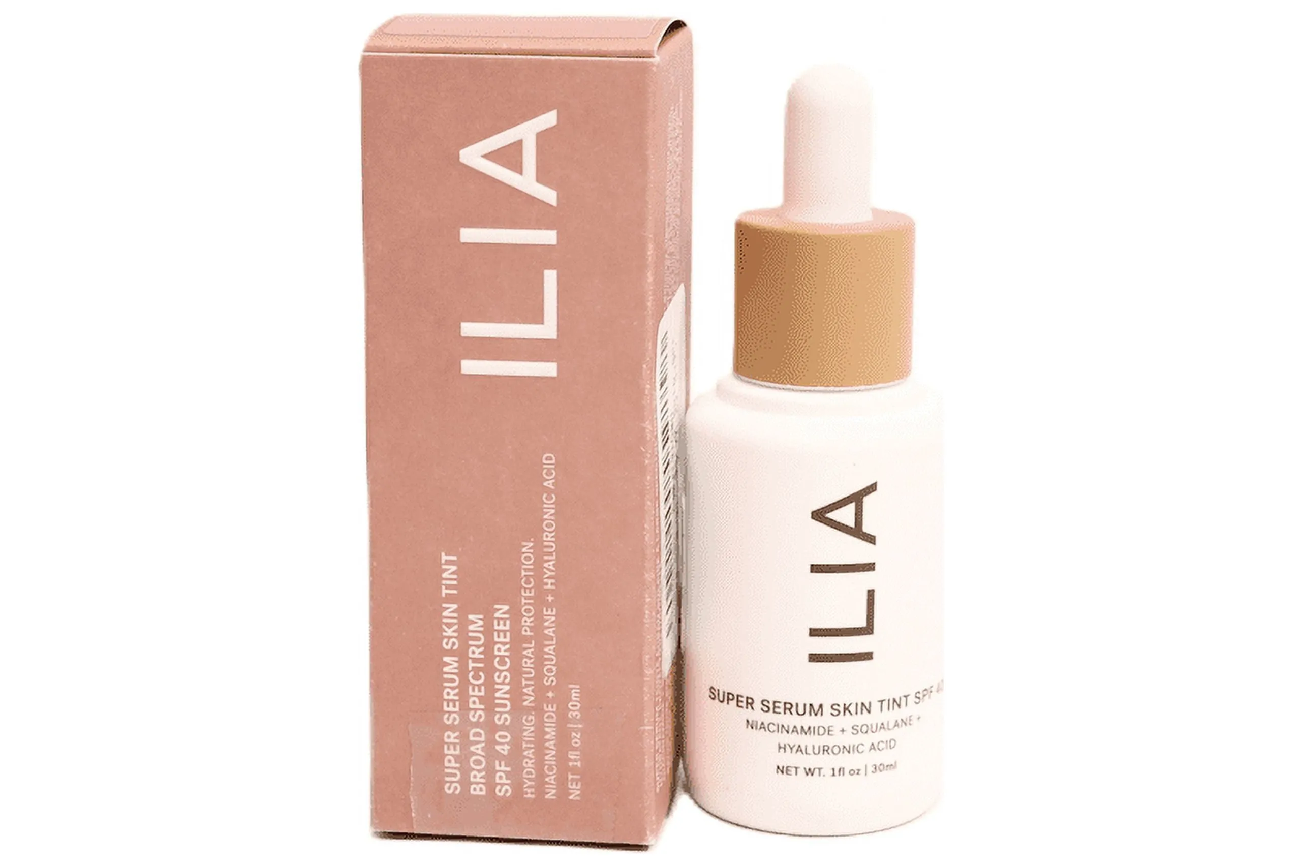 ILIA Beauty Super Serum Skin Tint Foundation SPF 40 - ST7 Diaz, 1 oz Foundation