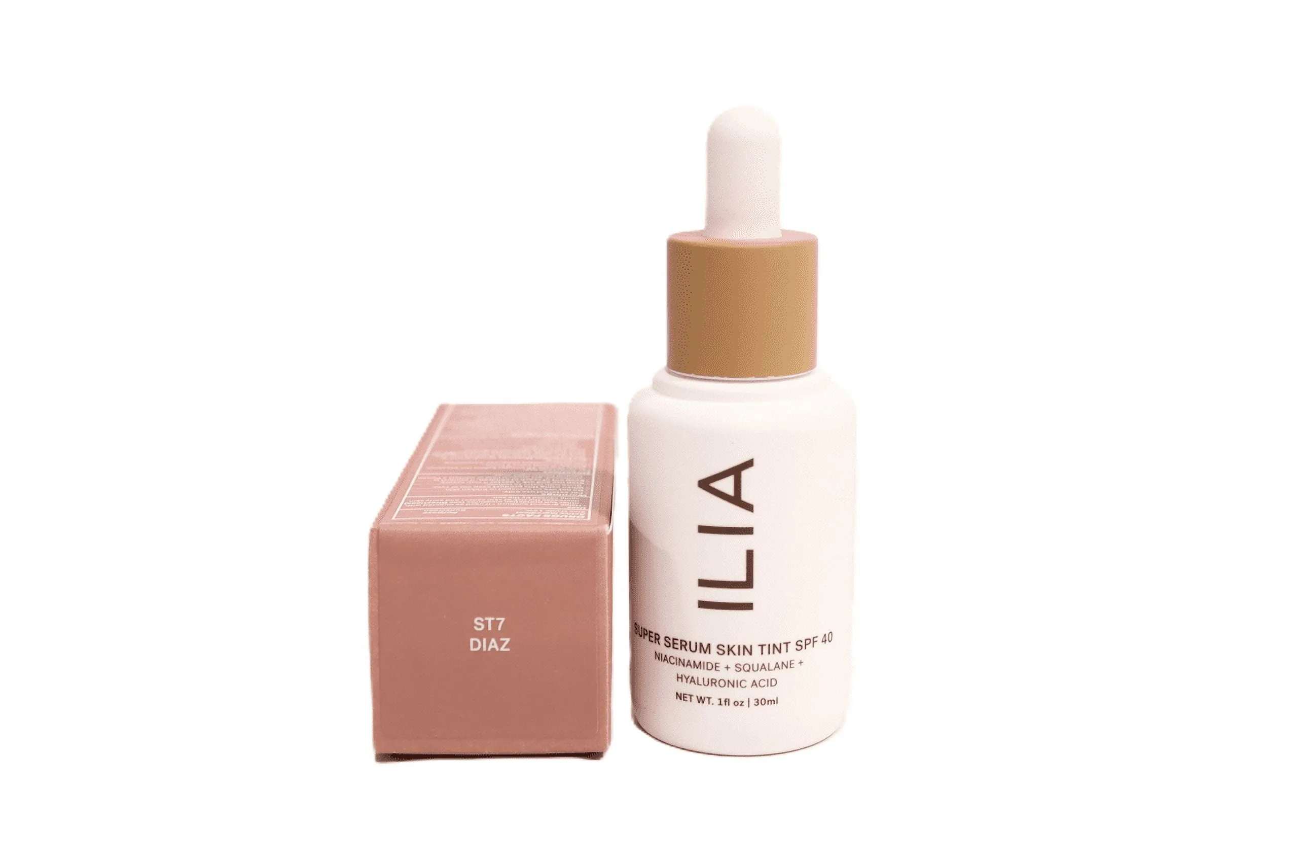 ILIA Beauty Super Serum Skin Tint Foundation SPF 40 - ST7 Diaz, 1 oz Foundation