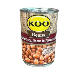 Koo Beans - Speckled Sugar beans in Flavoured Brine - 410g