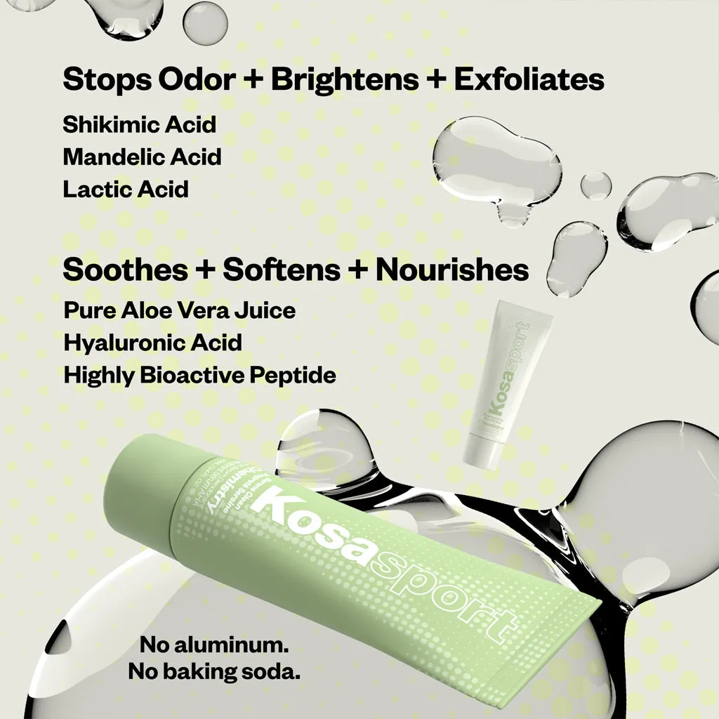 Kosas Chemistry AHA Serum Deodorant - Serene Clean