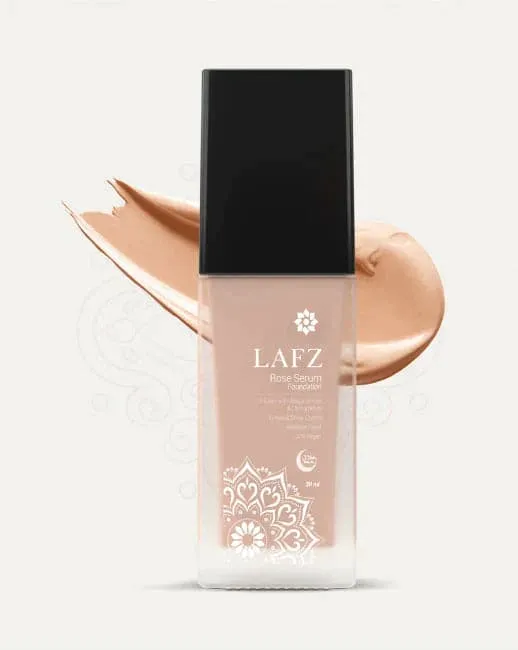 Lafz Halal Rose Serum Foundation