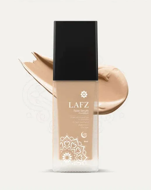 Lafz Halal Rose Serum Foundation