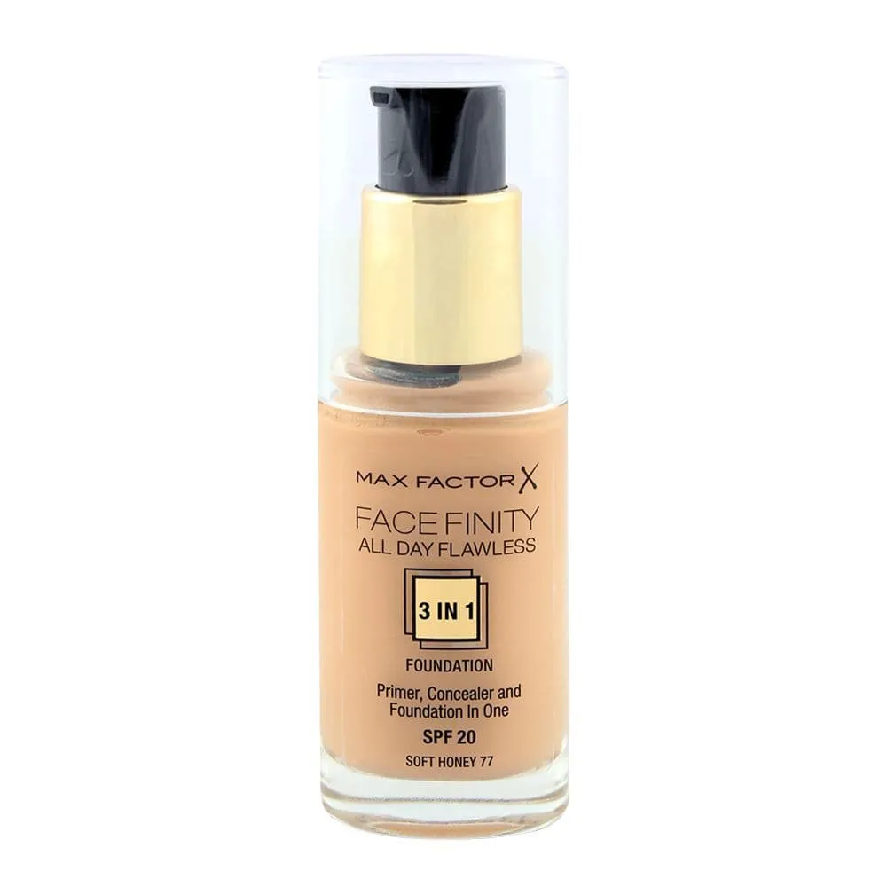 Max Factor Facefinity 3-In-1 Foundation - Soft Honey 77