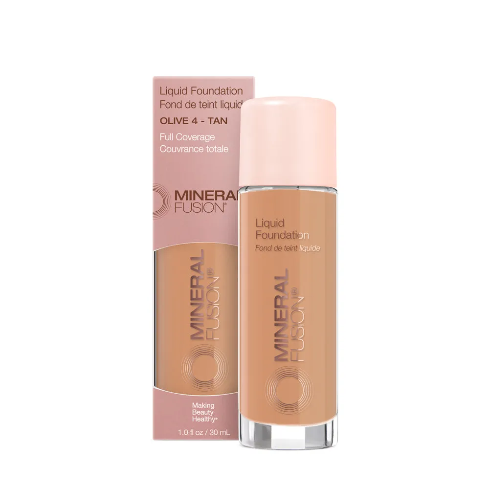 Mineral Fusion - Liquid Foundation Olive 4, 30 mL