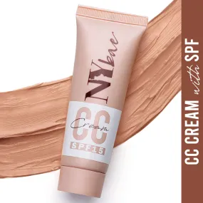 NY Bae CC Cream with SPF 15 | Sun Protection | Hydrating | Evens Skin Tone | Enriched with Vitamins | Hides Imperfections | Dusky Skin Tone | Cool Undertone- Cool Bourbon 07(20g)