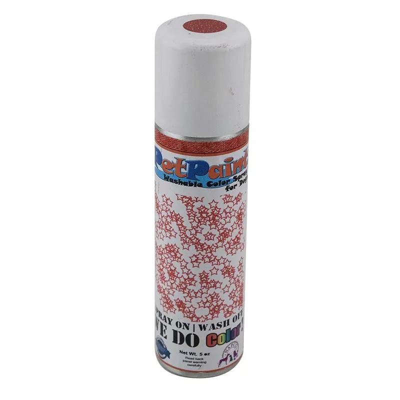 Pet Paint Glitter Red 5oz