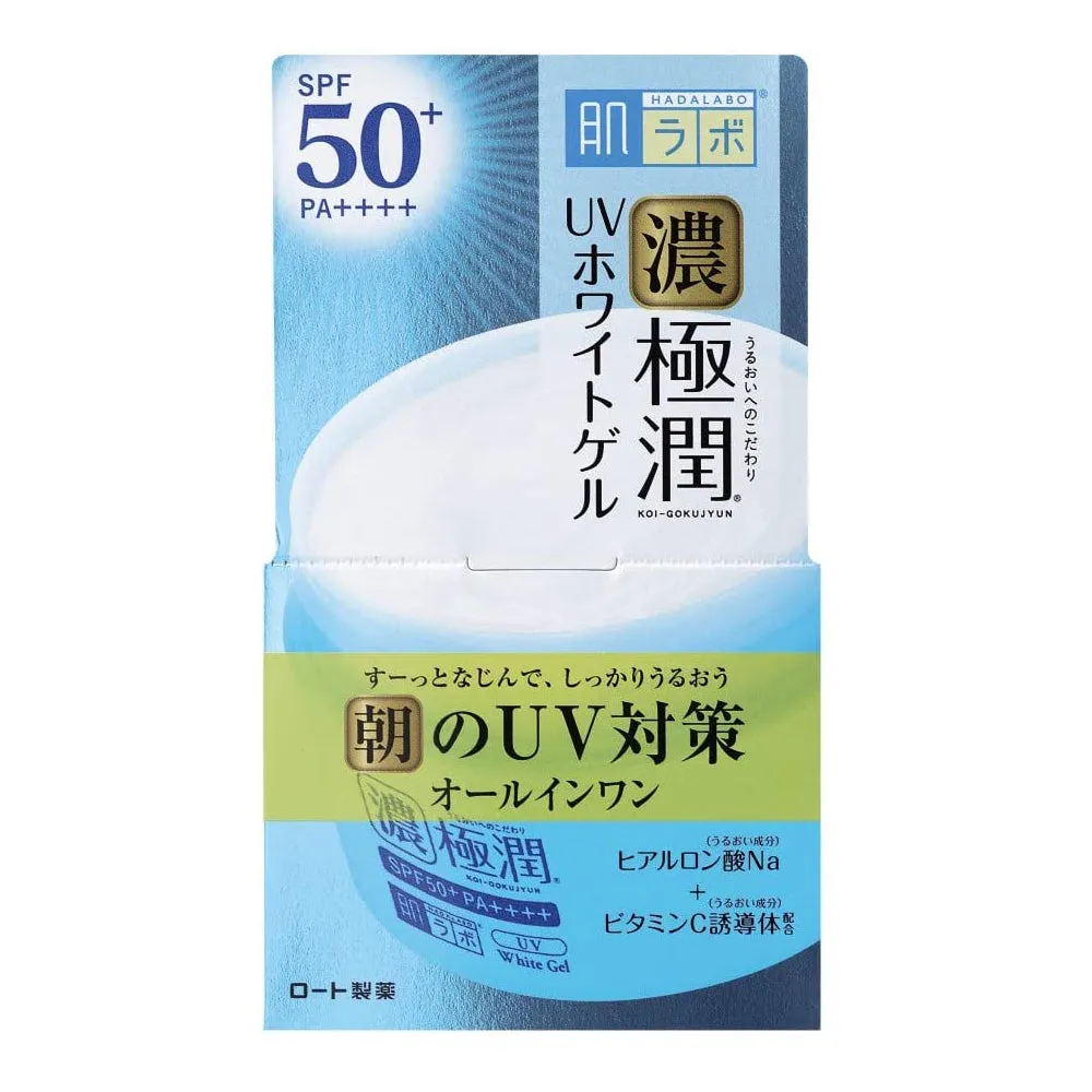 Rohto Hada Labo Koi Gokujyun White Gel UV SPF50 