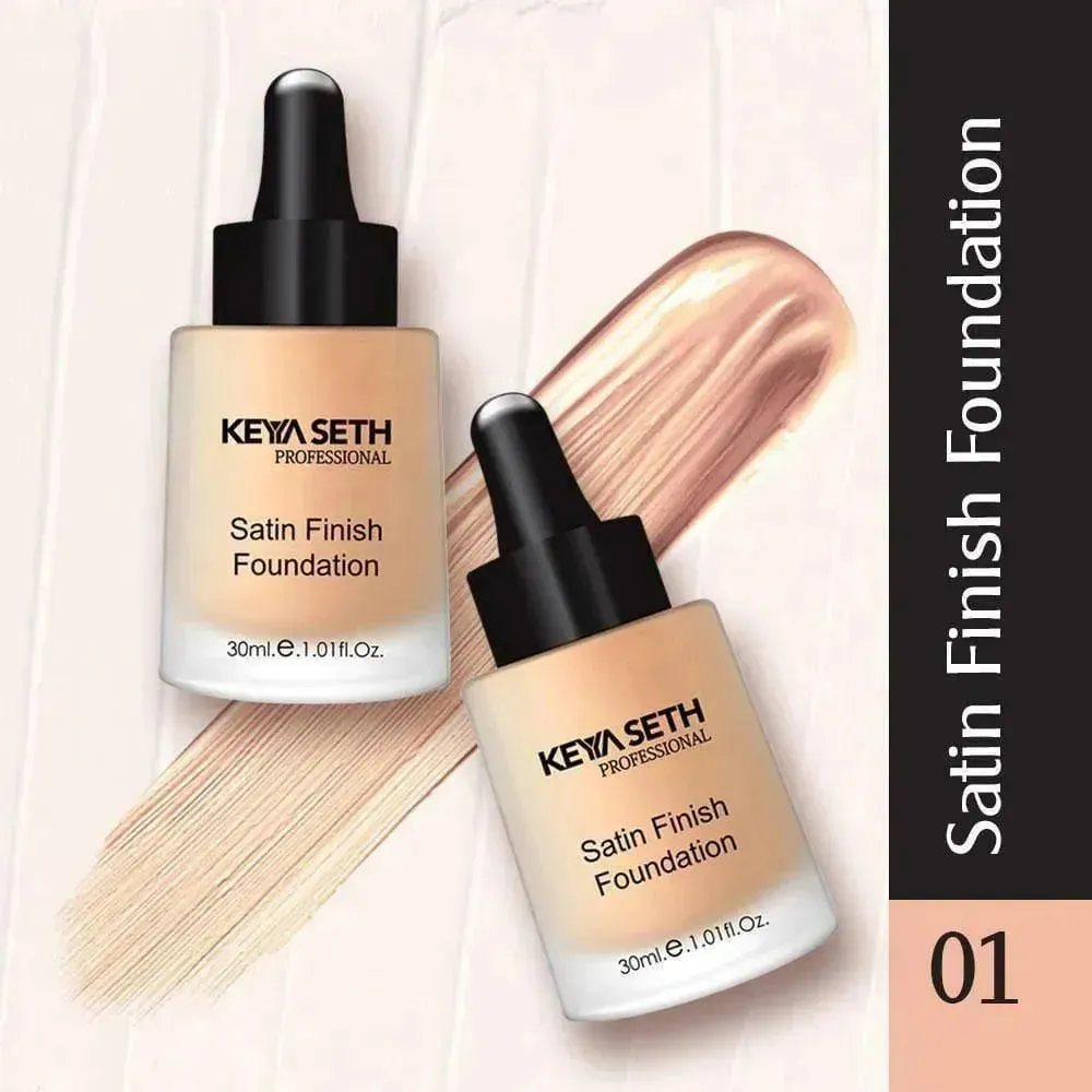 Satin Finish Foundation- Shade 01