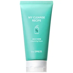 The Saem my cleanse recipe Cleansing Foam Mild Herb