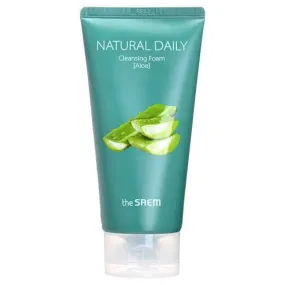 THE SAEM Natural Daily Cleansing Foam Aloe